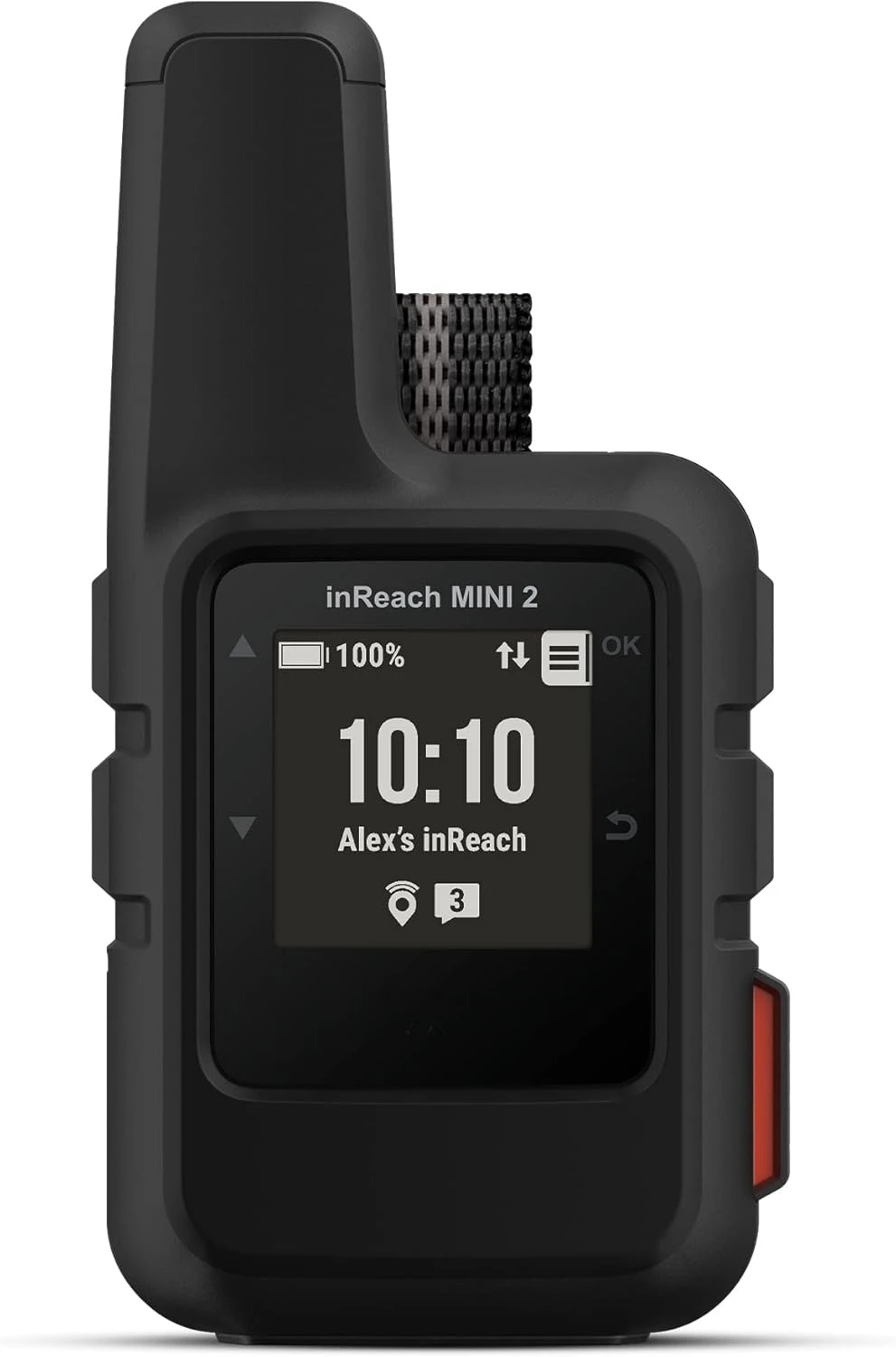 inReach Mini 2, Lightweight and Compact Satellite Communicator, Hiking Handheld, Black