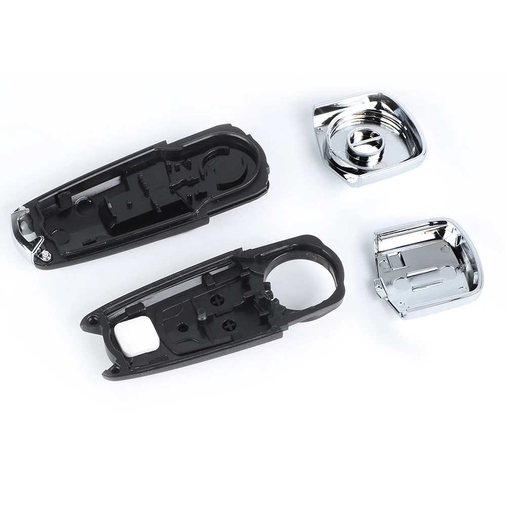 KEYECU Remote Key Shell Case Fob for Opel Astra GTC TT 2-Door Roadster Zafira 2 Buttons Without Logo