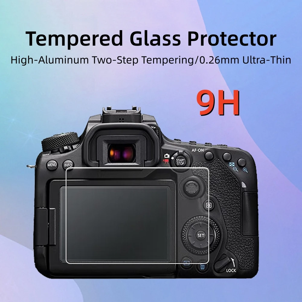 Tempered Glass for Canon EOS G7X3 R50V R50 M5 Mark II R6 II III R7 R8 R10 R100 Camera Screen Protector LCD Display Screen Film