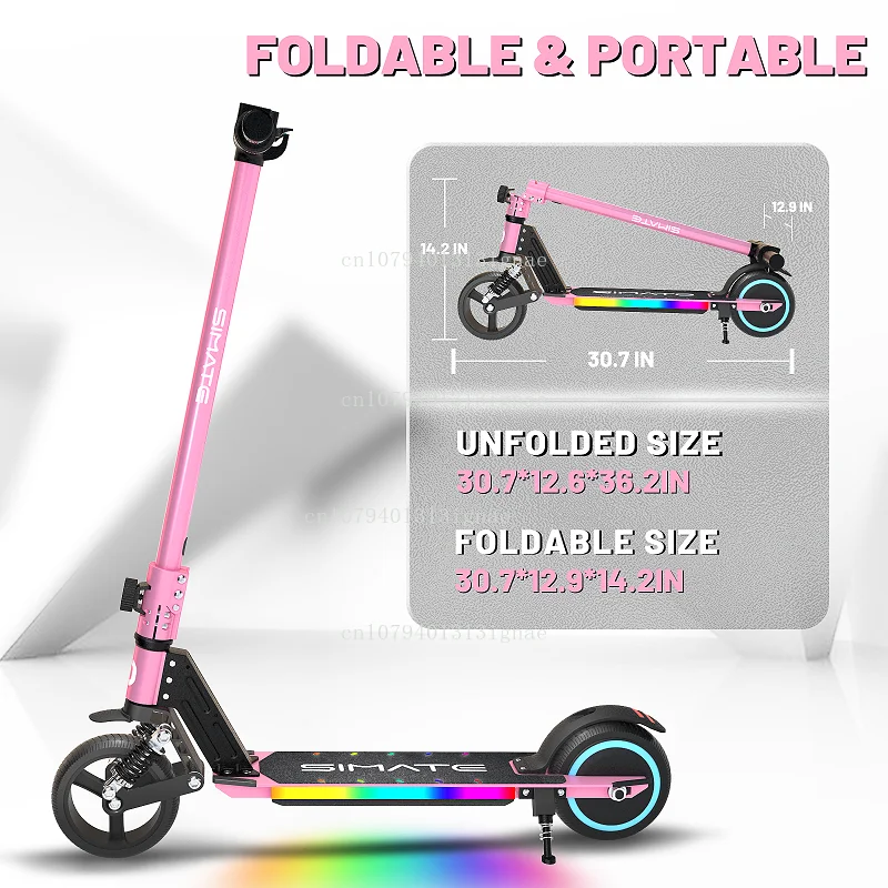 

130W Children's Electric Scooter New Condition 6.5-inch Two-Wheel Brake Scooter