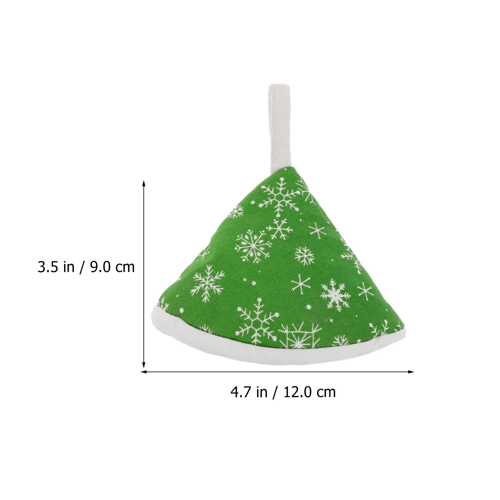 

3pcs Pot Lid Cover Hats Anti-Scald Cotton Handle Cover Thick Triangle Anti-Slip Kitchen Accessory Cloth Pot Cap Casserole Cap