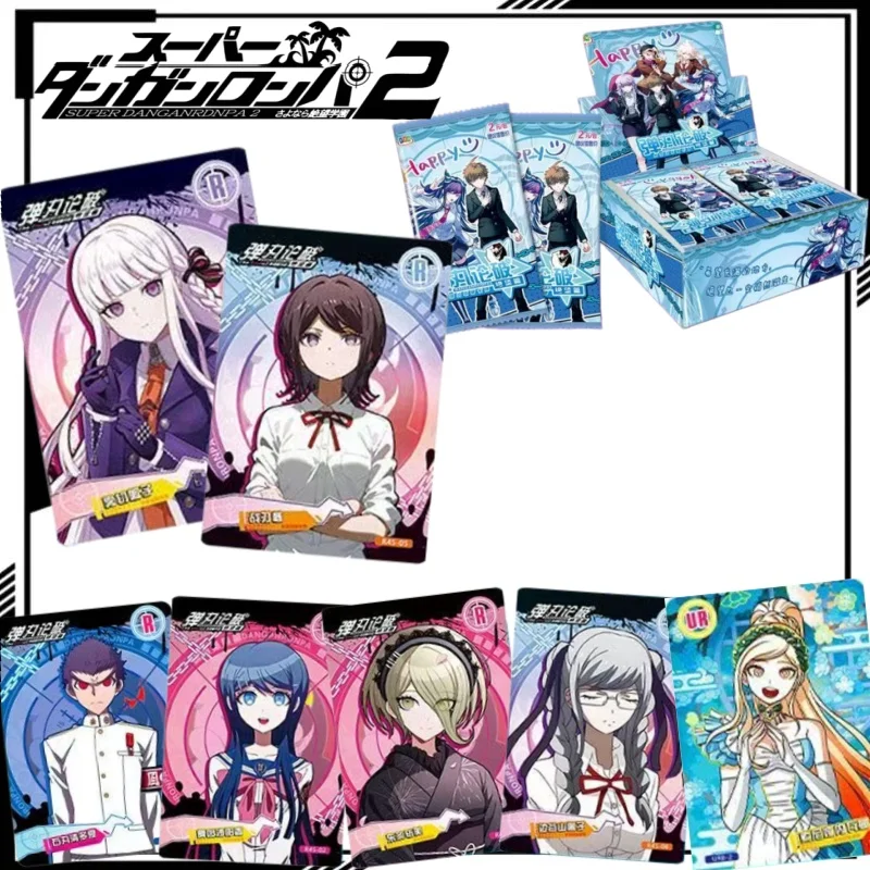 Tarjetas Coleccionables de Danganronpa, Tarjetas de Kirigiri Kyoko, Caja Completa para Exhibición y Colección, Mercancía de Anime, Regalo Navideño