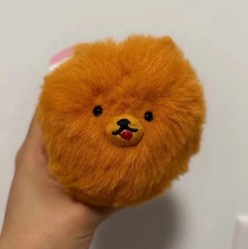 Yell Japan Gashapon Capsule Toy Cute Anime Soft Plush Pomeranian Puppy Shake Dog 12.5cm Doll Figure Bag Keychain Mini Gift