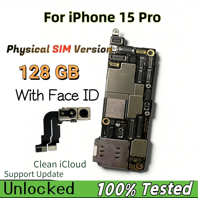 iPhone 15 Pro Max/15 Plus用のロック解除済み正規品マザーボード