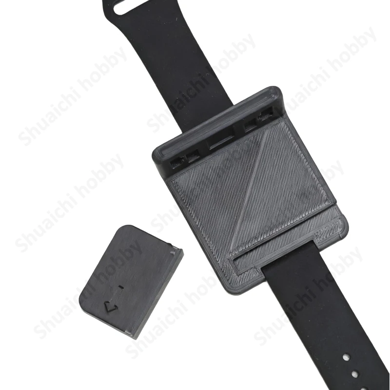 1 peça pulseira de silicone com alça estendida para câmera de ação com base de suporte fixo impressa em 3D acessórios modificados para DJI OSMO NANO