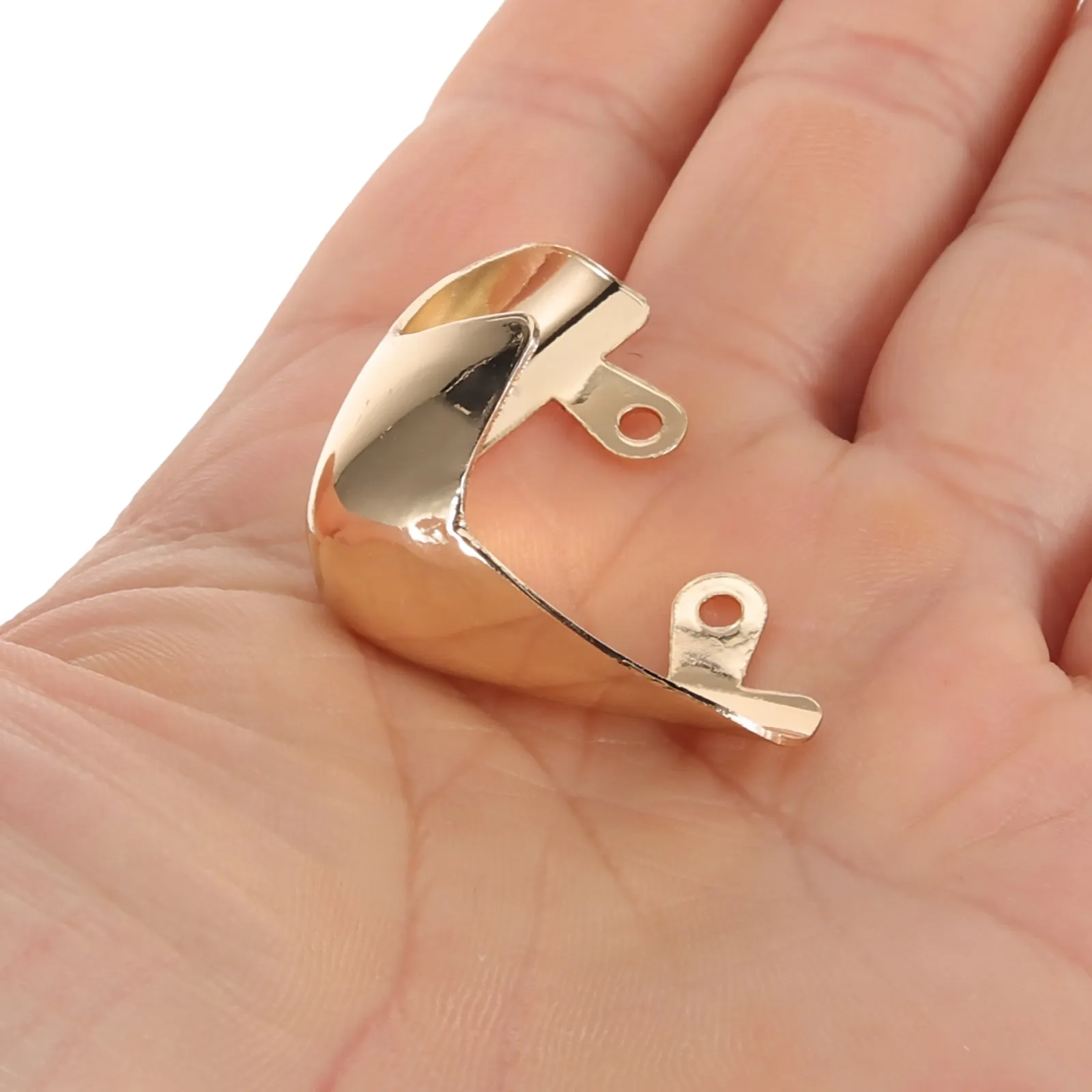 

3Pairs Premium Metal Heel Tips for High Heels Shoe Tip Protectors Decorative Heel Covers Easy Install Shoe Pointed Protector