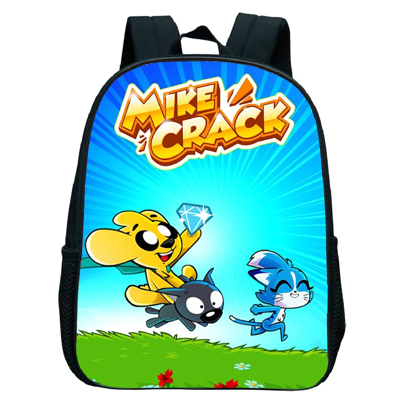 Mochila Game Mikecrack para niños y niñas, mochila impermeable, bolsas para guardería, mochila escolar con dibujos animados para niños, Mochila para el regreso a la escuela