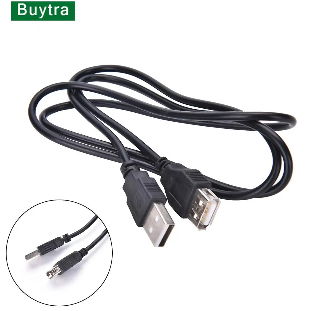 1m/1.5m HP Printer Scanner Extension Wire Cord USB 2.0 A Male Plug to A Female Adapter Data Cable for Epson Canon Sharp