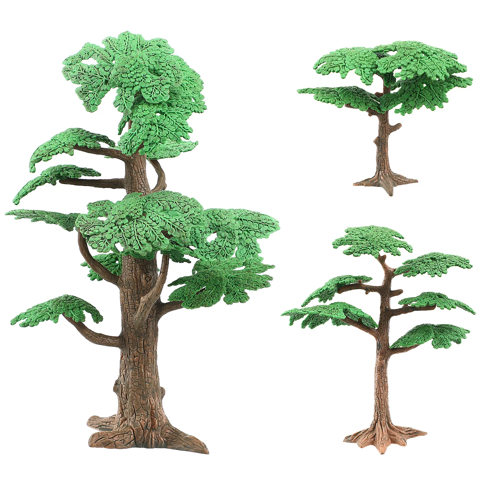 

3pcs Artificial Plant Tree Bright Green Lifelike Pine Ornament Home Office Hotel Decor Simulation Fake Cypress