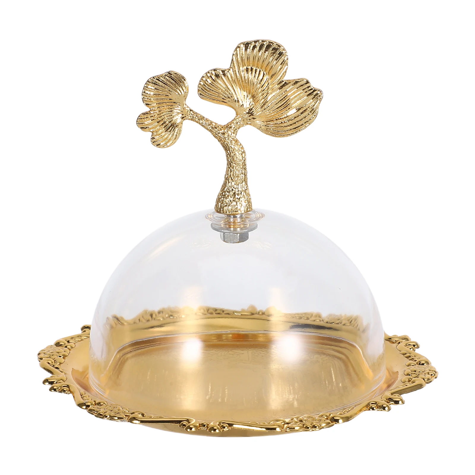 

Mini Cake Stand Plate for Display Asian Dessert Plates Cupcake Golden Appetizer Candy Platter Birthday Party Snack