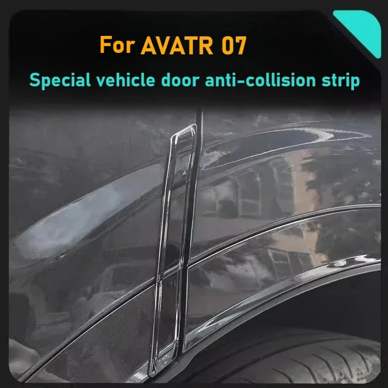 Car door anti-collision strip  For AVATR 07 hidden body protection sticker scratch resistant wear-resistant and durable