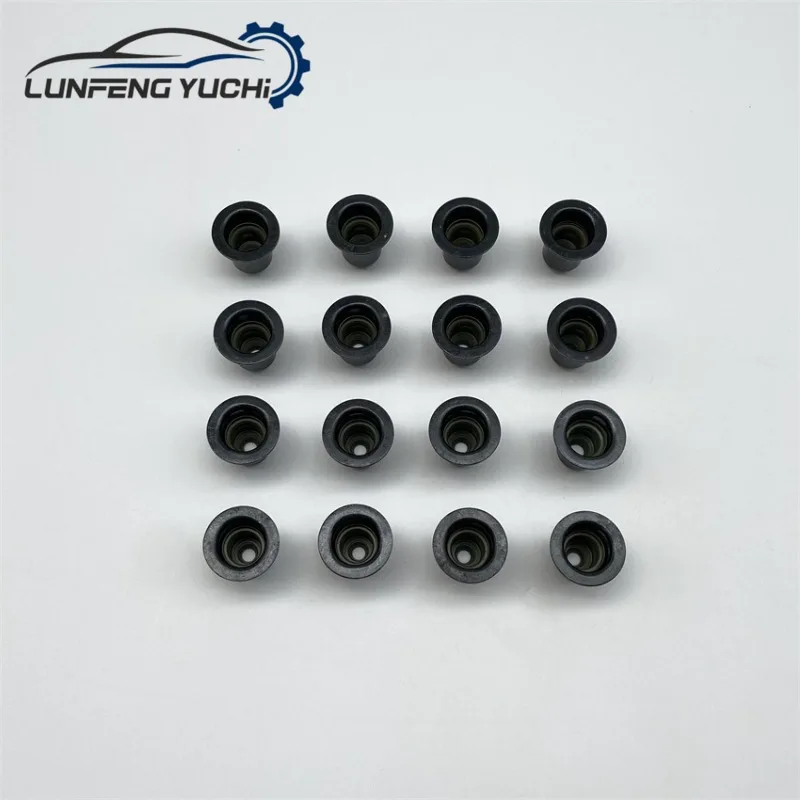 11340033950 - 16pcs Valve Stem Oil Seal For BMW 1 F20, MINI Clubman R55, Countryman R60, MINI R56/R57/R58/R59, Paceman R61