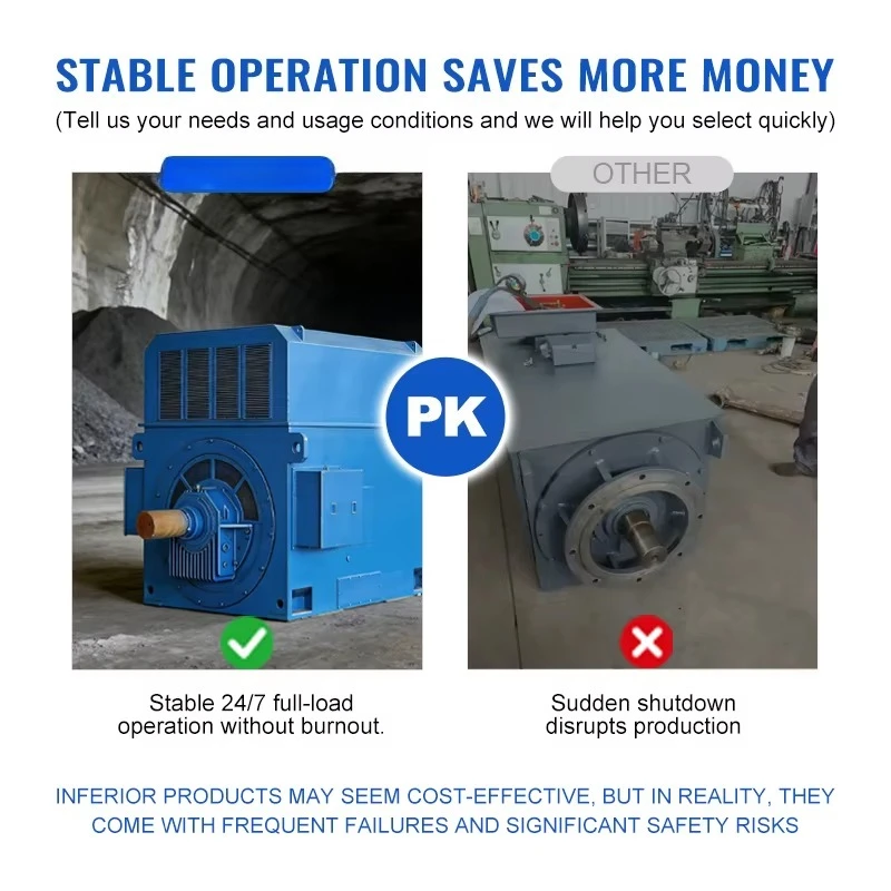 Direct Sales 500kw High Voltage Electric Motor 1250kw High Voltage Ac Electric 1200kw High Voltage Electric Motor