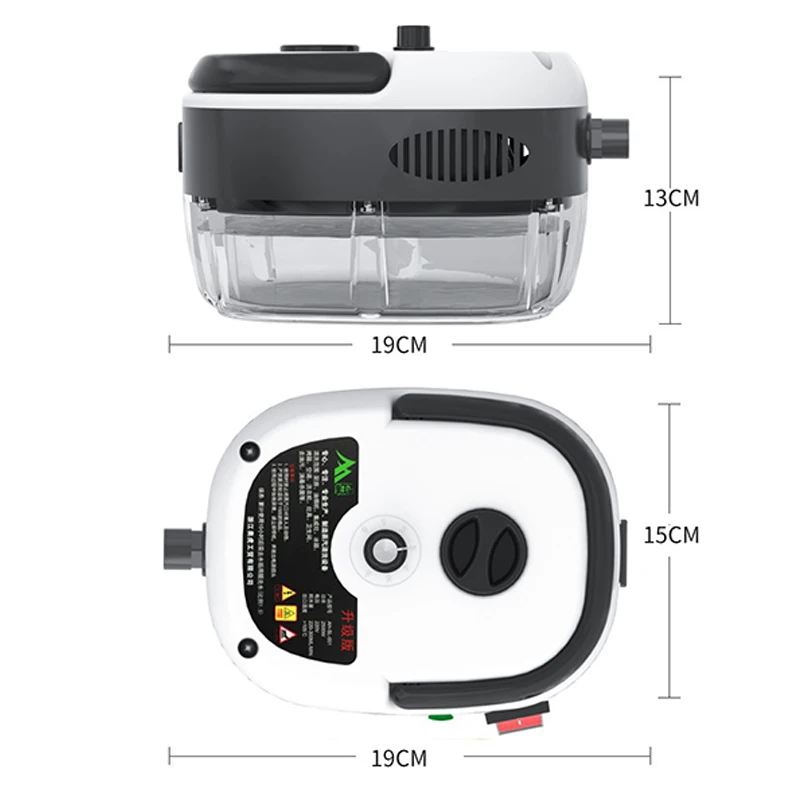Hohe temperatur und hohe druck dampf reinigung maschine klimaanlage küche haube öl verschmutzung haushalt 2500W disinfectio
