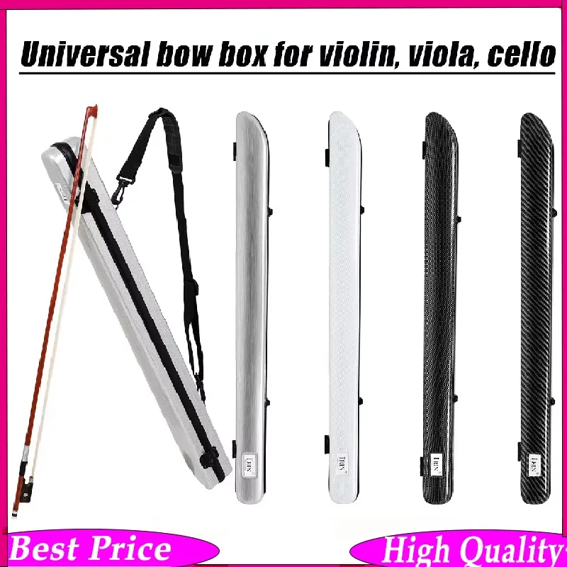 

﻿ Коробка для смычка IRIN Violin Bow Box с утолщенным хлопковым наполнителем и наклонной задней стенкой, подходит для смычков для скрипки, альта, виолончели, а также для запчастей и аксессуаров.