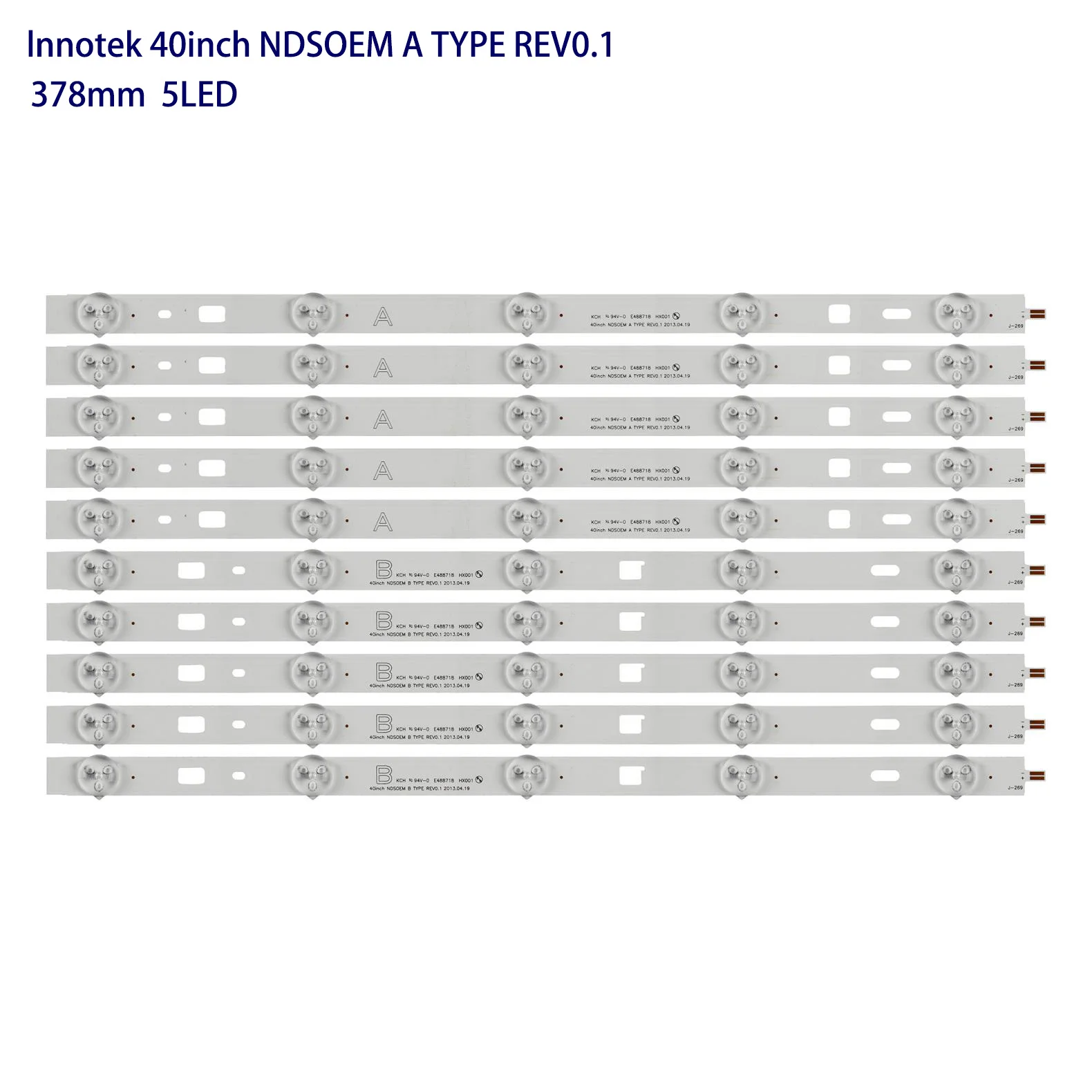 Лента светодиодной подсветки для SONY KDL-40W605B NS4S400DND01 KDL-40R353B KDL-40R480B 40R485A samsung 2013SONY40A 2013SONY40B 3228