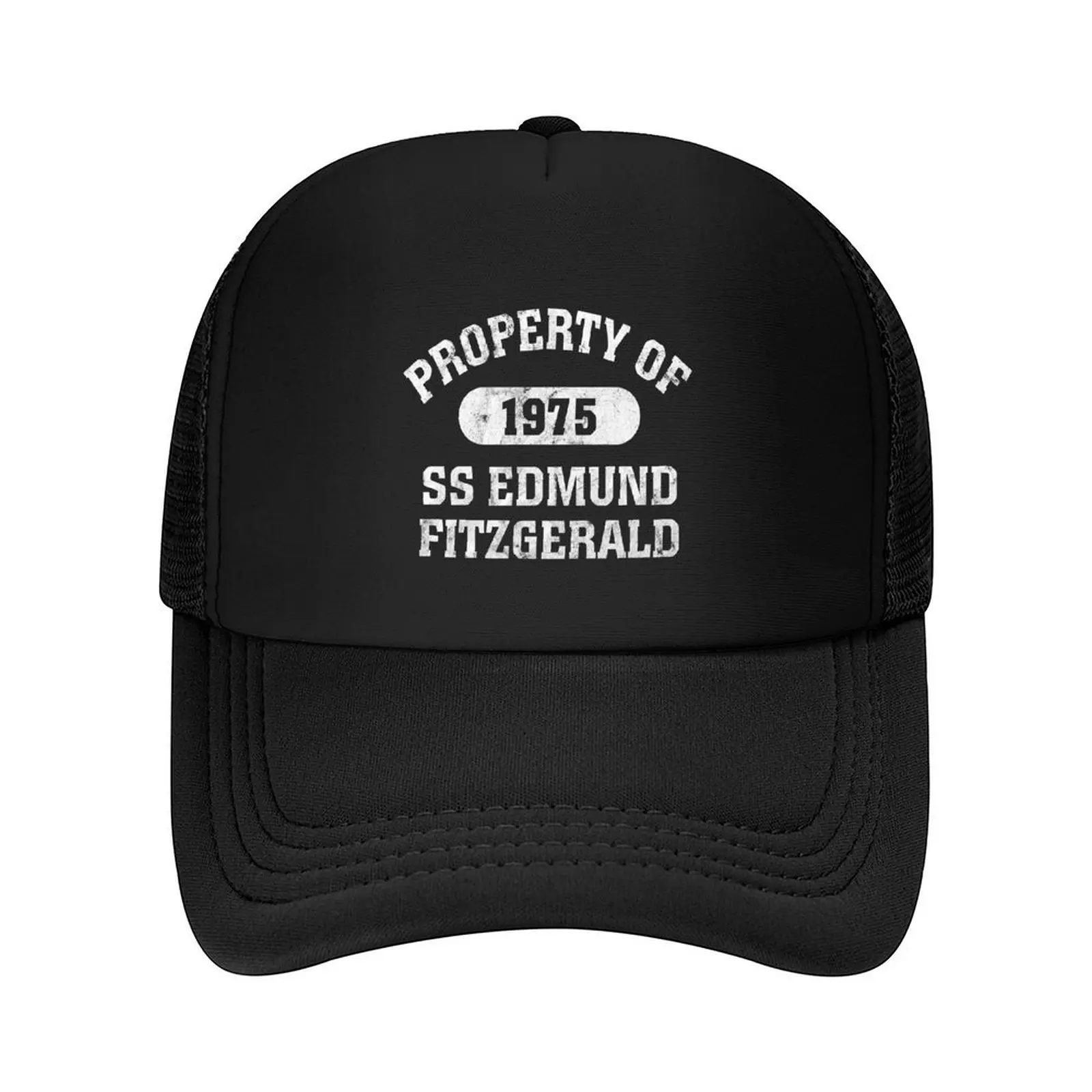 

Property of SS Edmund Fitzgerald Baseball Cap sun hat Luxury Cap Mountaineering Unique hats Women's Beach Visor Men's