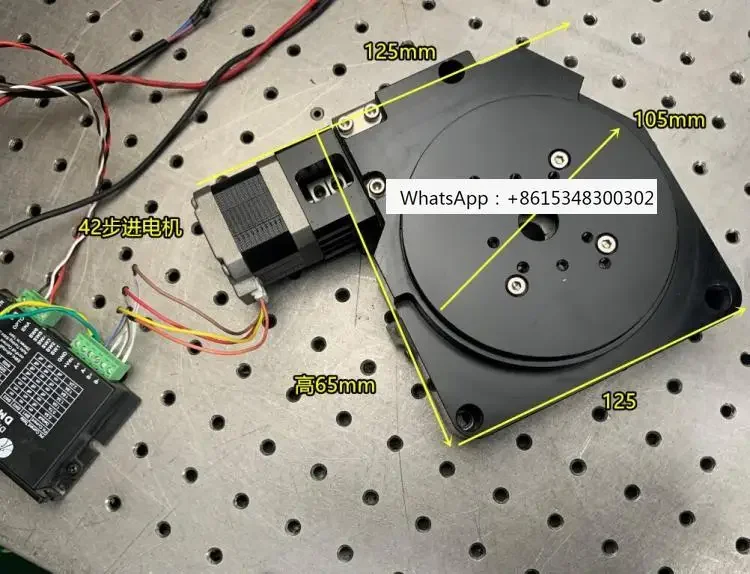 Imported ultra-thin electric rotary table CNC indexing plate SGSP-120YAW high-precision rotary table turntable