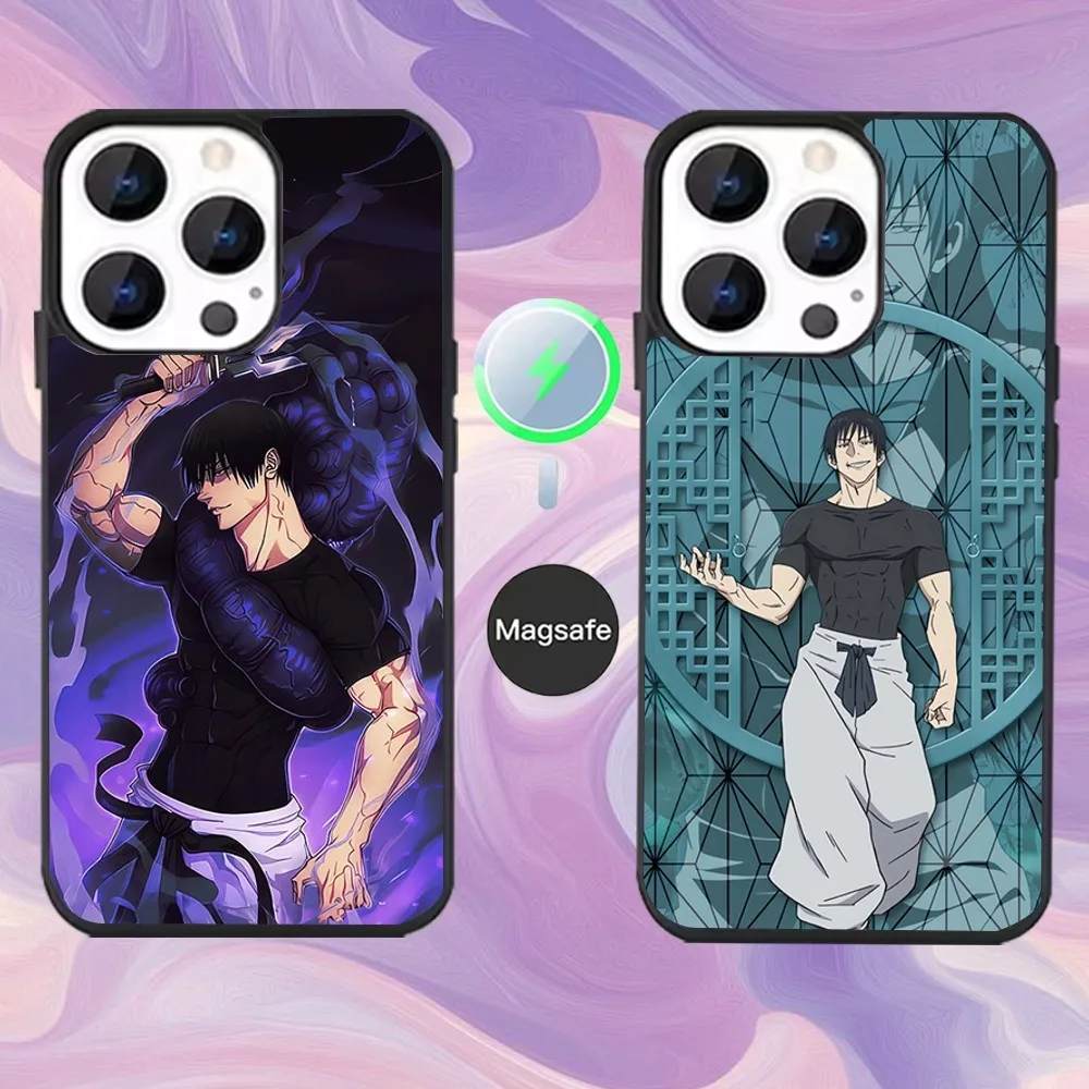 

Toji Fushiguro Jujutsu Kaisen Phone Case For iPhone 16,15,14,13,12,11,Pro,Max,Plus,Mini,Magsafe,Magnetic Wireless Charging Case