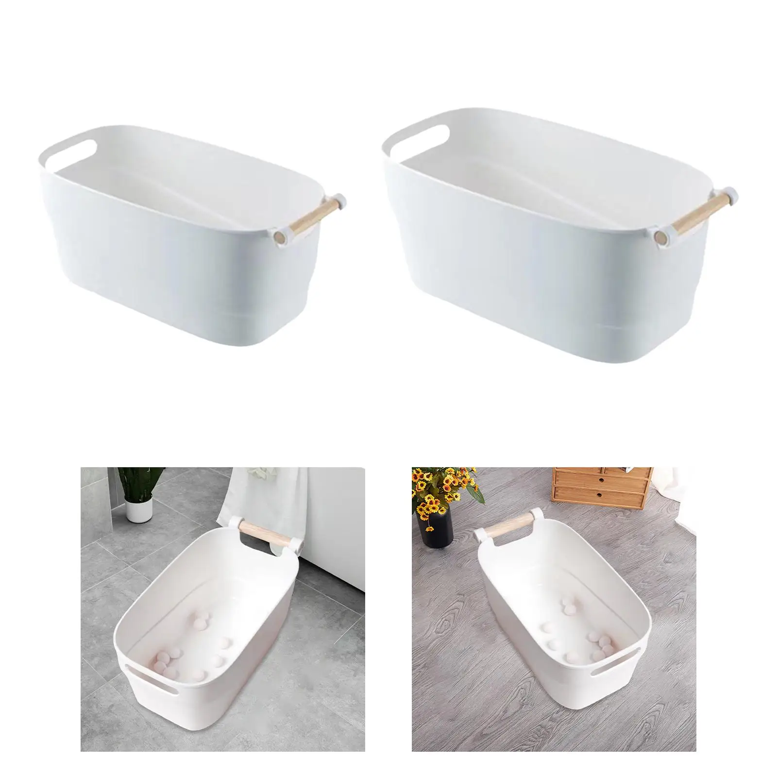 Nail Soaking Bowl Multifunctional Nail Art Remover Soak Bowl Finger Soaking SPA Bowl for Fingernail Toenail Hand Foot Home Salon