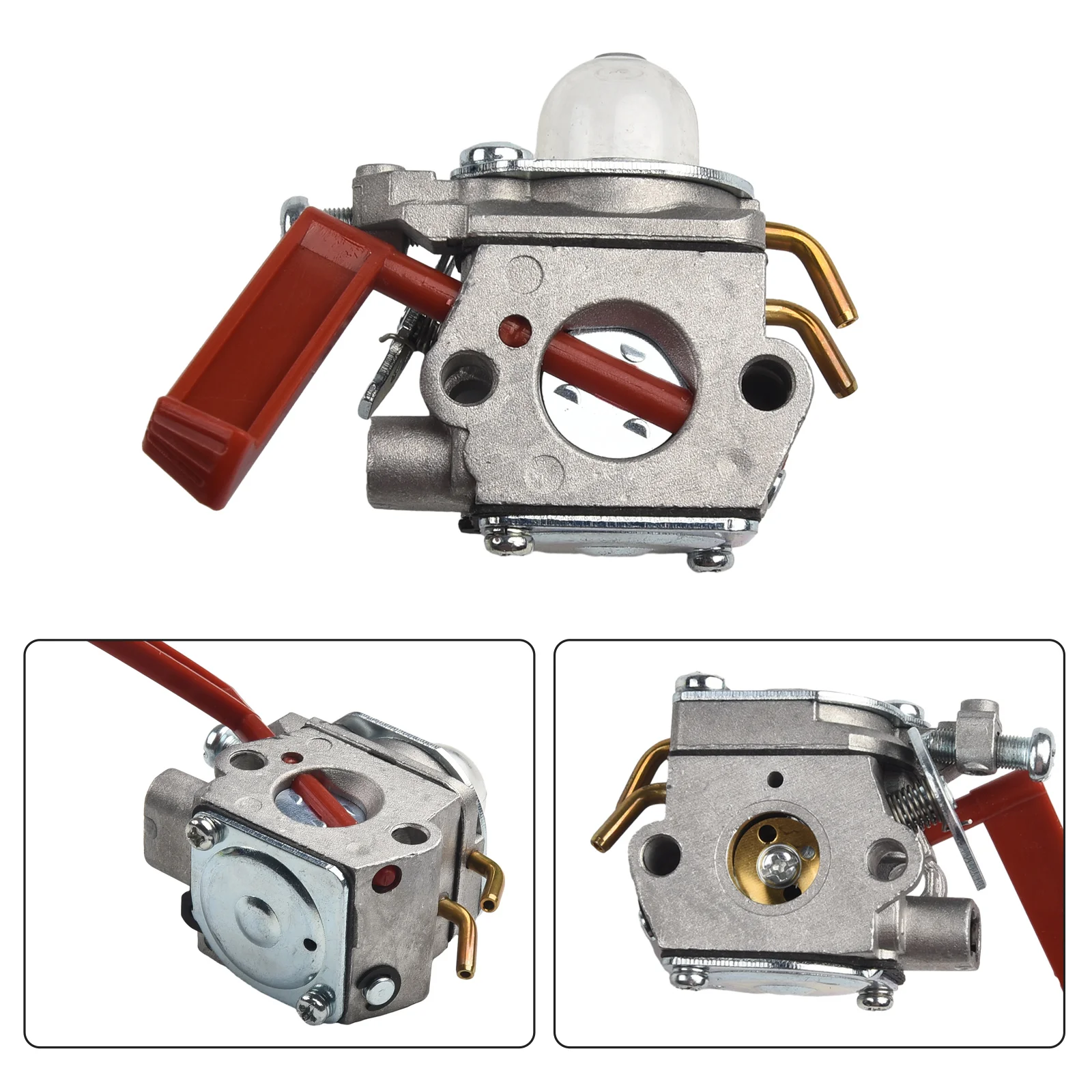 

Compatible Carburetor Assembly Set for Homelite Trimmers Models B25C BC25000R featuring Essential Replacement Parts