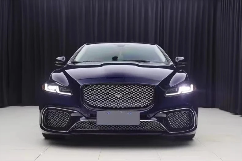 For  XJ 2010-2019 Old Upgrade to Style Low to High Front and Rear Bumper Completely Include Lights Body Kit