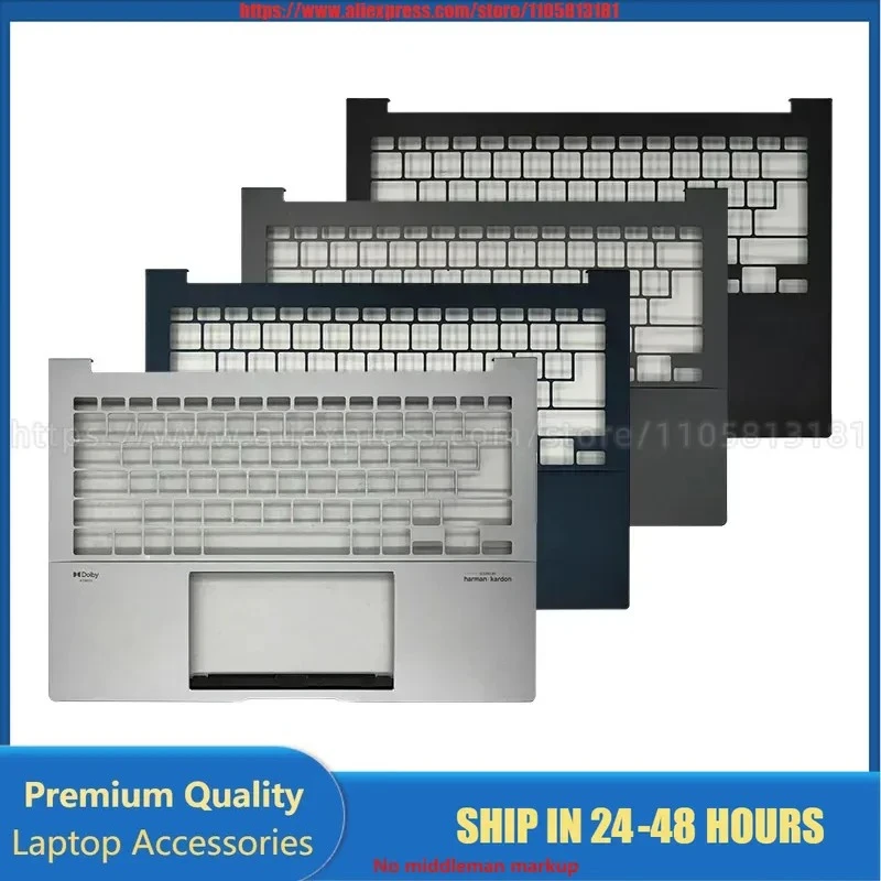For ASUS Zenbook 14 UX3405 UX3405M UX3405MA C Cover Palmrest Top Case 2024 Laptop Upper Housing Replacement Part