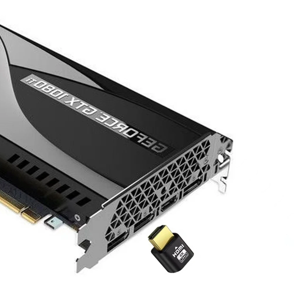 جديد 3C-4K Displayport الدمية التوصيل DP عرض محول EDID مقطوعة الرأس شبح المحاكي سطح المكتب اكسسوارات للكمبيوتر بطاقة الفيديو الرسومات