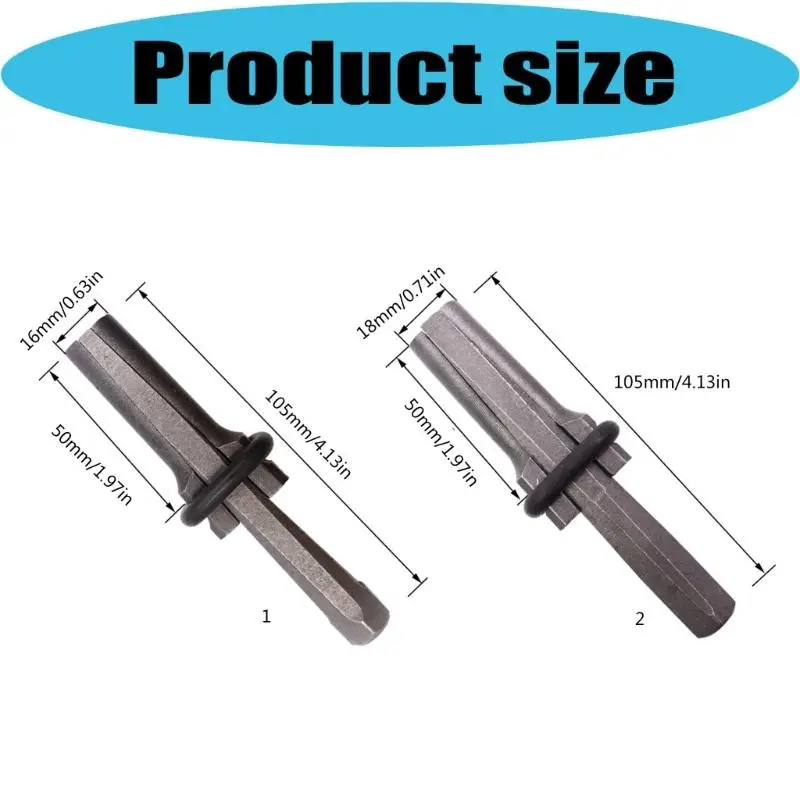 R9UF Professional Rock Splitter Wedges Compatibility for Electric Hammer Splitting Tool