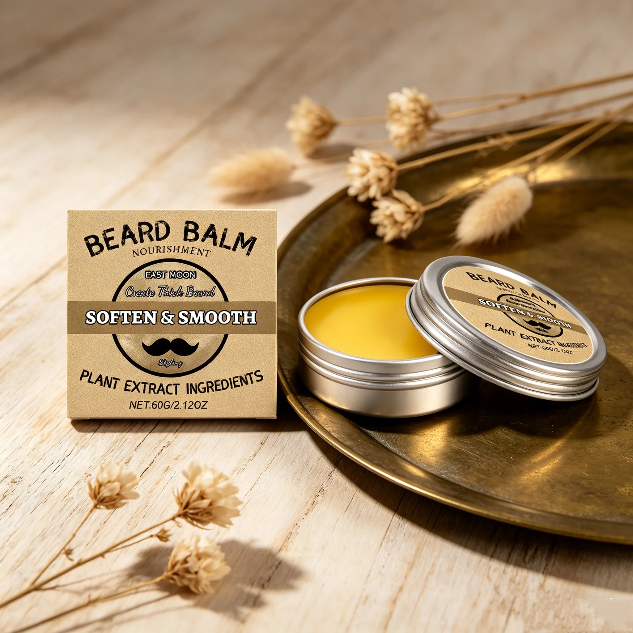 Men Beard Care Wax Strong Hold - đánh giá và giá Men'S Grooming Wax
