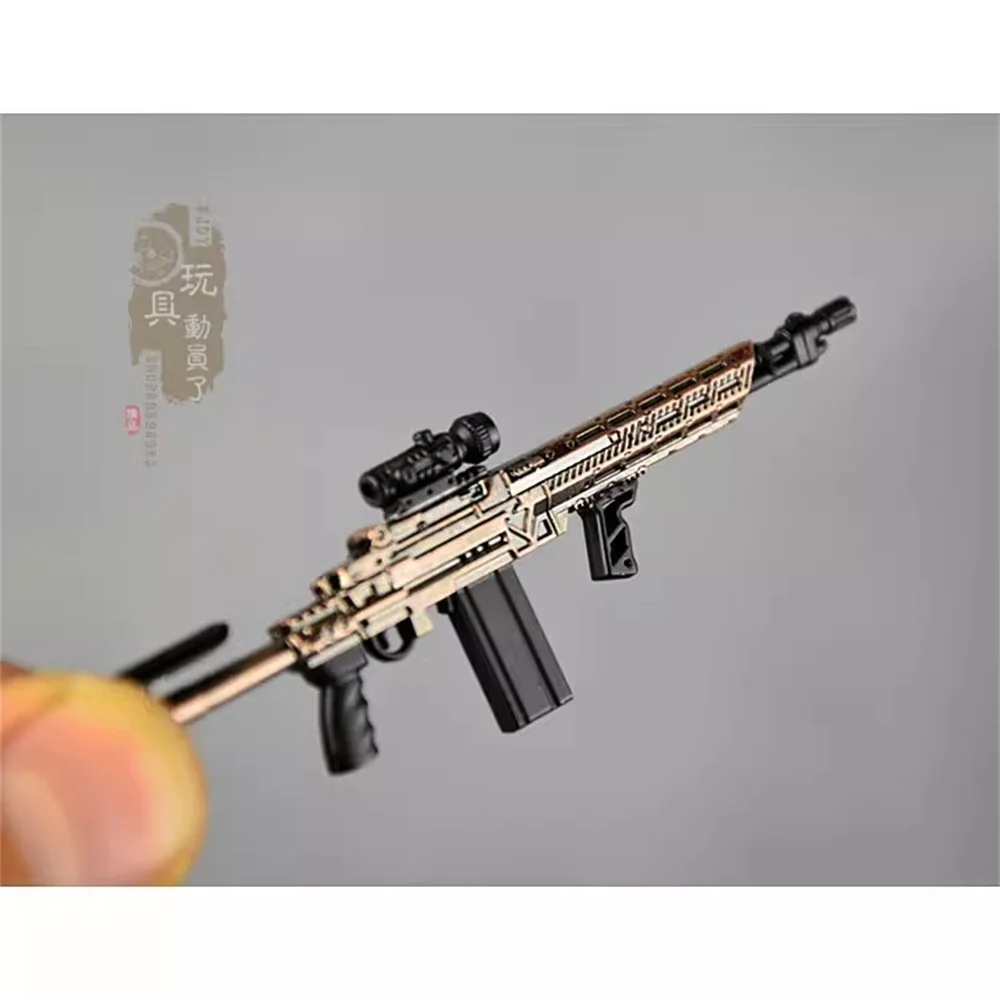 Snail 1/12 Soldier Weapons Mini MK14 Rifle Submachine Gun Model Fit 6'' Action Figure Body In Stock