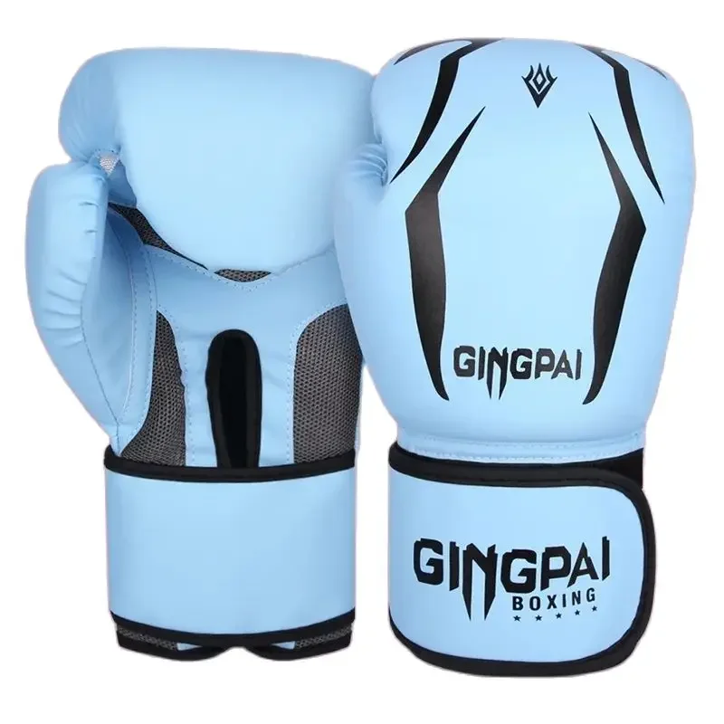 

Boxing Gloves 6 8 10 12OZ PU Leather Muay Thai Guantes De Boxeo Sanda Free Fight MMA Kick Boxing Training Glove For Men Women