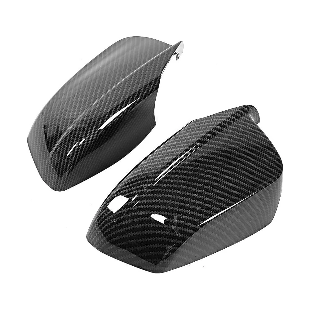 

1 Pair Door Side Rearview Mirror Covers Caps Compatible for 5 Series F10 F18 520i 523i 525i 528i 530i 535i 2011-2013 Replaces