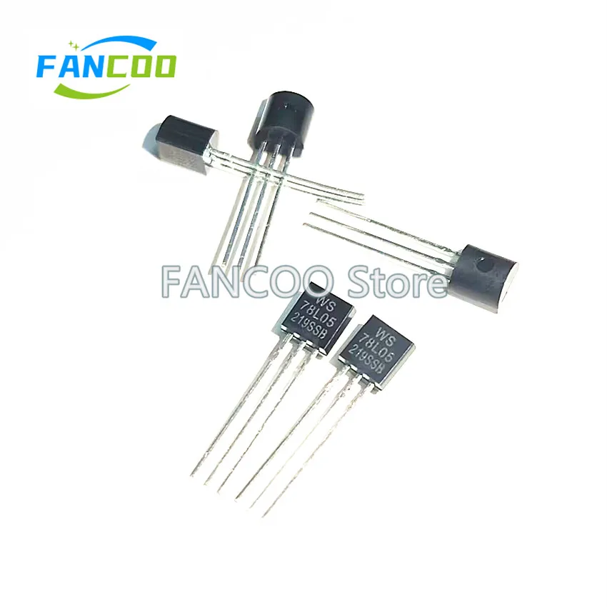 10PCS 78L05ACZ 78L05 TO-92 NEW Transistor Original WS78L05 Copper foot