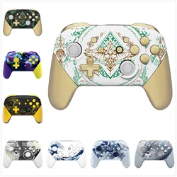 eXtremeRate Replacement Housing Shell for Nintendo Switch Pro Controller, Faceplate Backplate Grips with Full Set Buttons