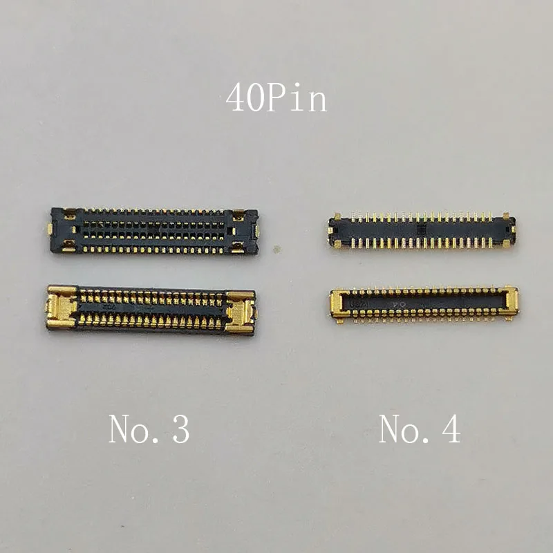 5-10Pcs 60 40 Pin Lcd Display Screen Flex FPC Connector Usb Charger Charging Board Plug For Samsung Galaxy M53 M52 M526B M536B