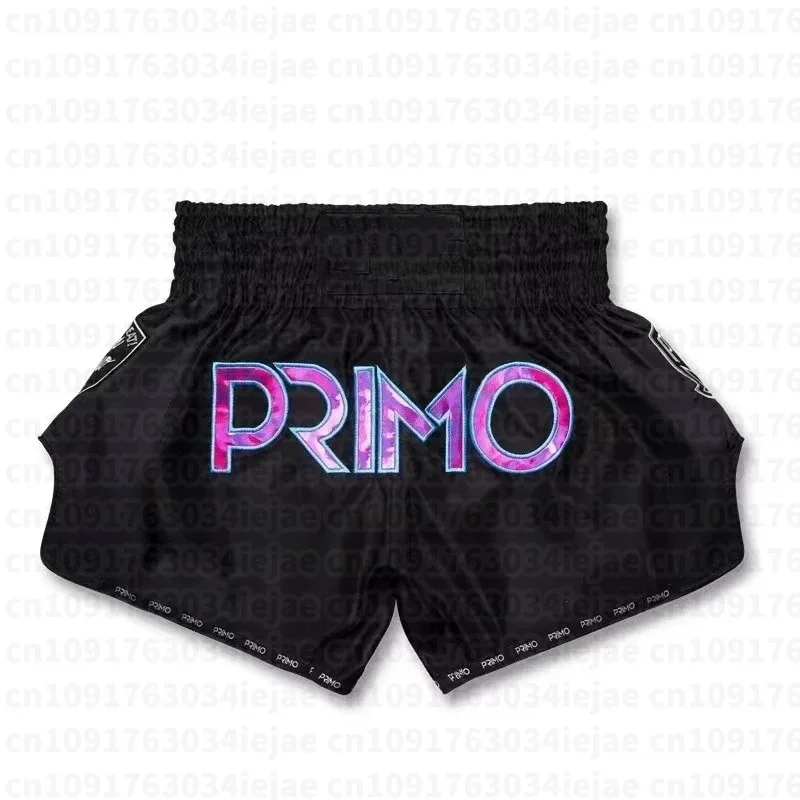 Men Kid Training Muay Thai Fighting Shorts Fitness Combat Sports Pants Boxing Shorts Sweat Pants