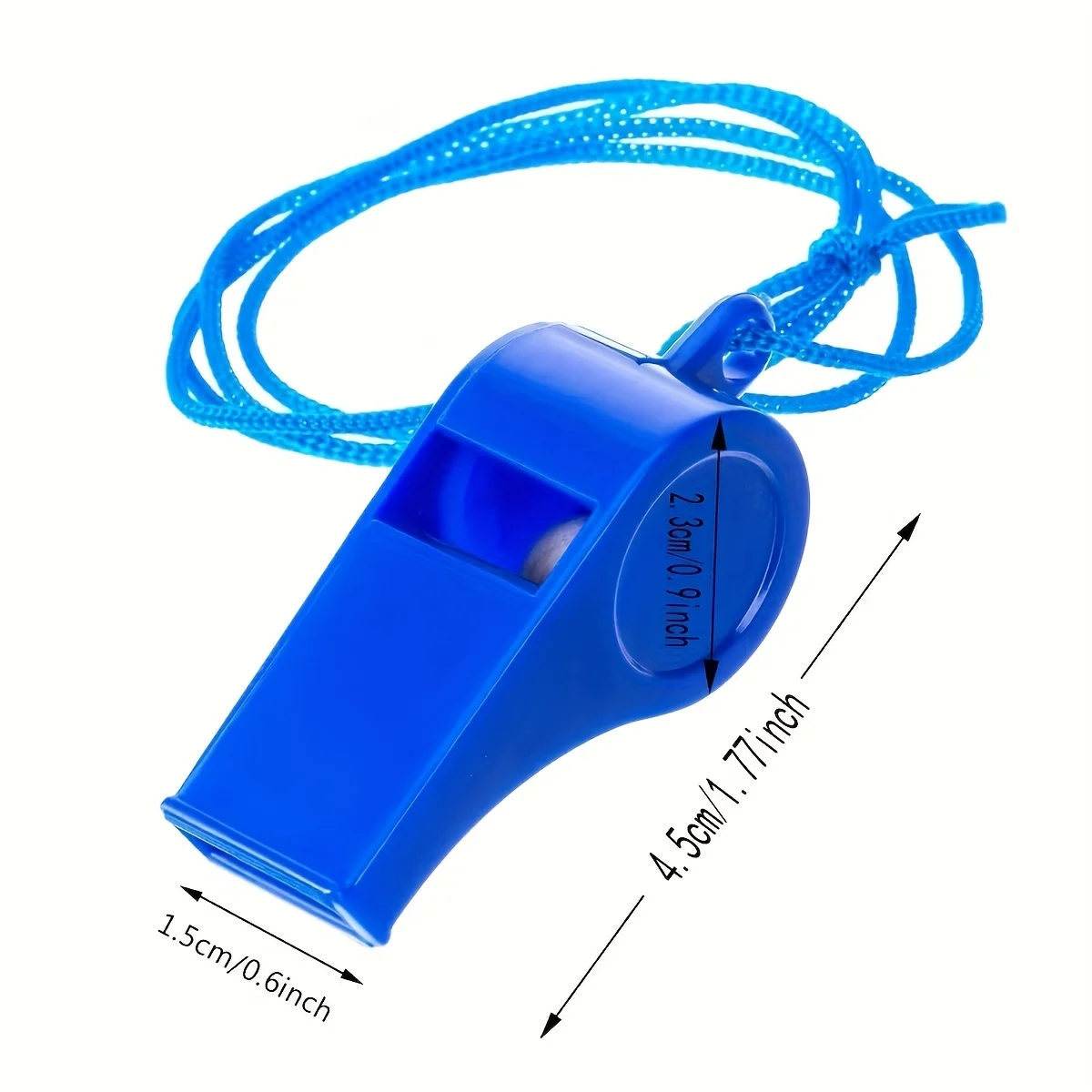 10/20pcs Random Color Portable Plastic Whistle For Cheering, Refereeing, And Emergencies - Ideal For Training And Survival