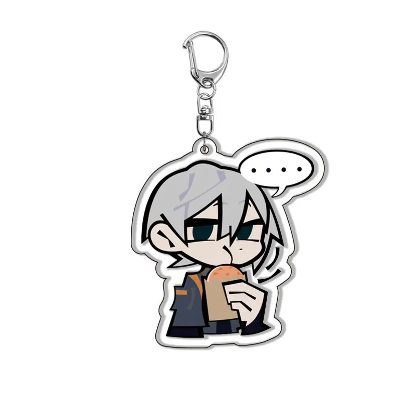 Absolutely zero acrylic keychain Jerling Ambi Demara