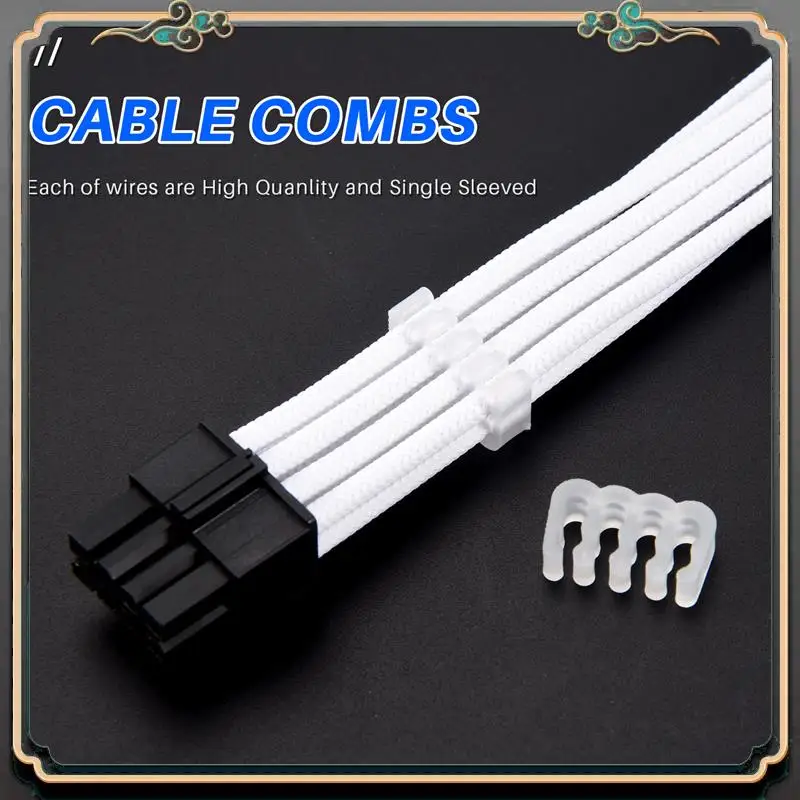 

Reliable-Basic Extension Cable Kit, 1Pcs Atx 24Pin/Eps 4+4Pin/Pci-E 8Pin/Pci-E 6Pin Power Extension Cable
