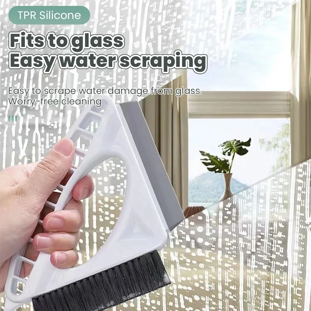 Window Slot Cleaning Brush Glass Window Frame Door Slot Gap Cleaning Detergent Sliding Door Track Household Kitchen Cleaning