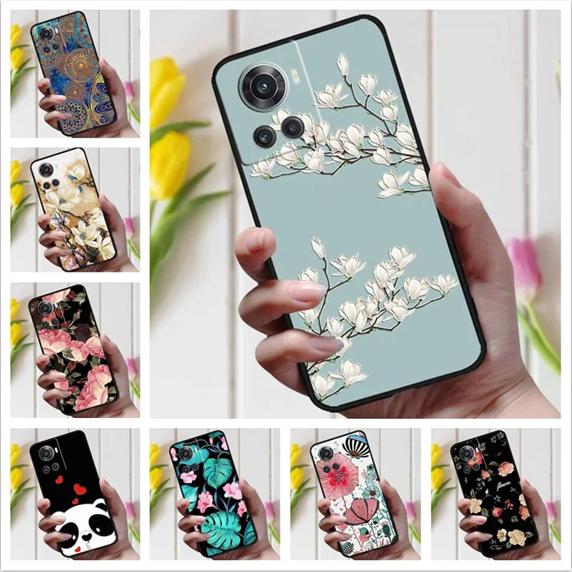 Funda 3D de silicona para Motorola Moto G52, funda protectora suave con relieve de flores, para Moto G22, Motorola G52