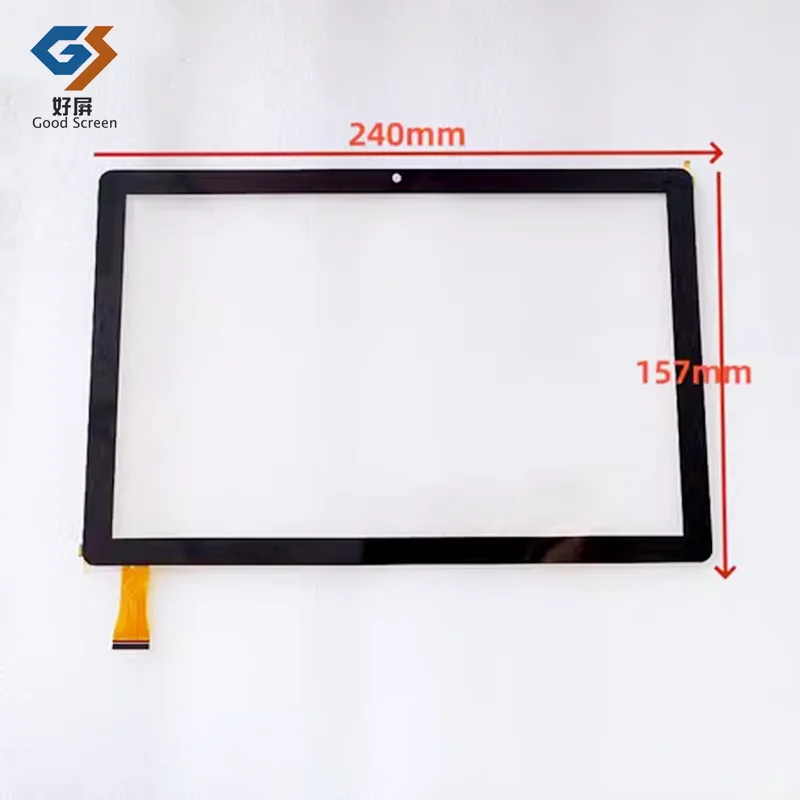 

10.1Inch Black Compatible P/N YZS HS-2001-PG101-AV0-FPC P Tablet PC Capacitive Touch Screen Digitizer Sensor External Glass Pane