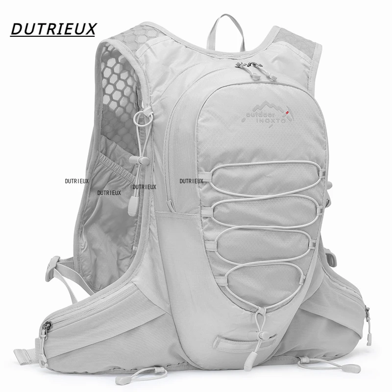 

Running Vest Backpack 12L Cycling Hydrating Backpack Hiking Outdoor Marathon Hydrating with 1.5L Water Bag Comfortable Quick Dry