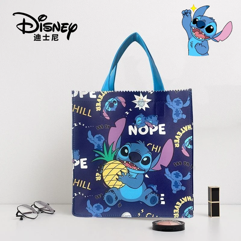 

Disney Stitch cartoon cute PVC shopping bag creative personalised for home parties snacks gifts packaging bags wholesale