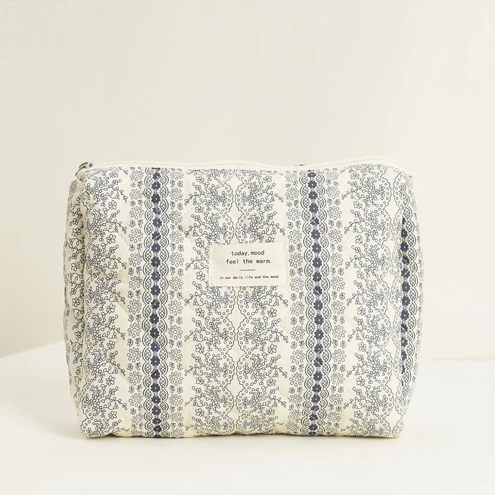 Bolsa de maquillaje de viaje para mujer, bolsa de cosméticos acolchada, 4 Uds., bolsa de aseo, organizador de maquillaje, bolsa de compras de viaje