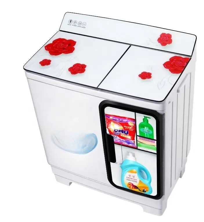 NEW Semi-automatic Twin Tub Mini Portable Home Use Washing Machine Electric Top-load Washers