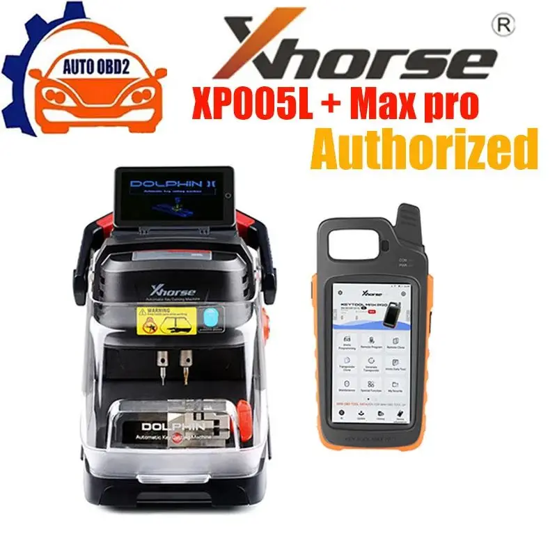 V2.2.2 Xhorse Condor Dolphin XP005 XP-005 Automatic Key Cutting Machine Works on IOS & Android Via Bluetooth-compatible