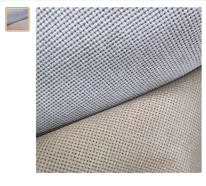 gray embroidered fabric 11CT white cross embroidered fabric Haihan cotton shoe pad fabric Cross Stitch Aida 100*150cm
