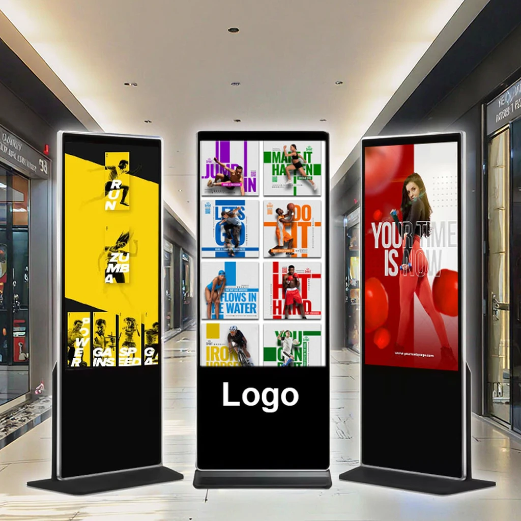 

Manufacturers Wholesale Custom 55 inch New Elegant Advertising Digital Sign Displays Kiosk Poster Totem With